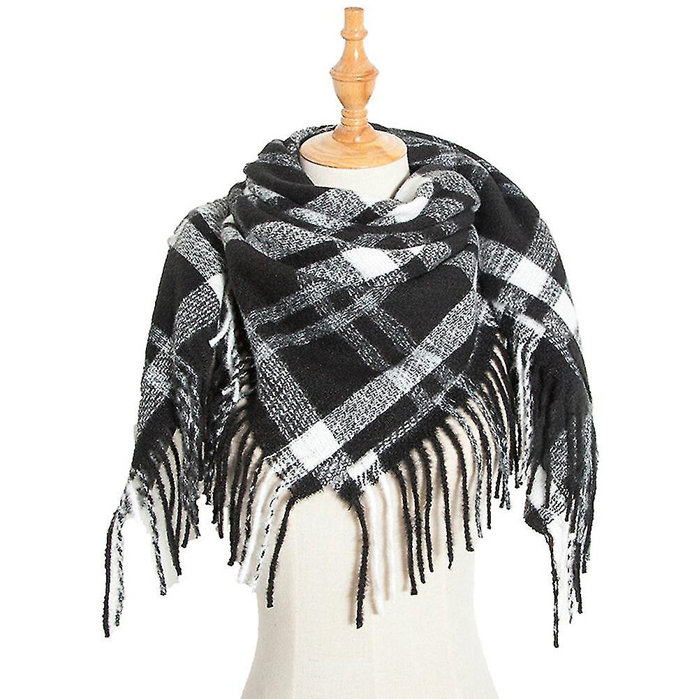 Women's Winter Plaid Check Scarf Wraps