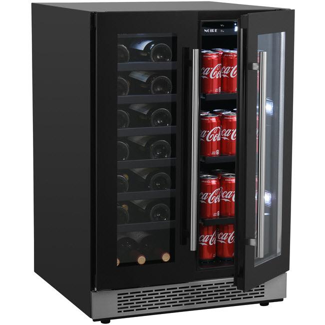 AVG Noire Series Freestanding Beverage Center with 2 Temperature Zones BSC42DB2