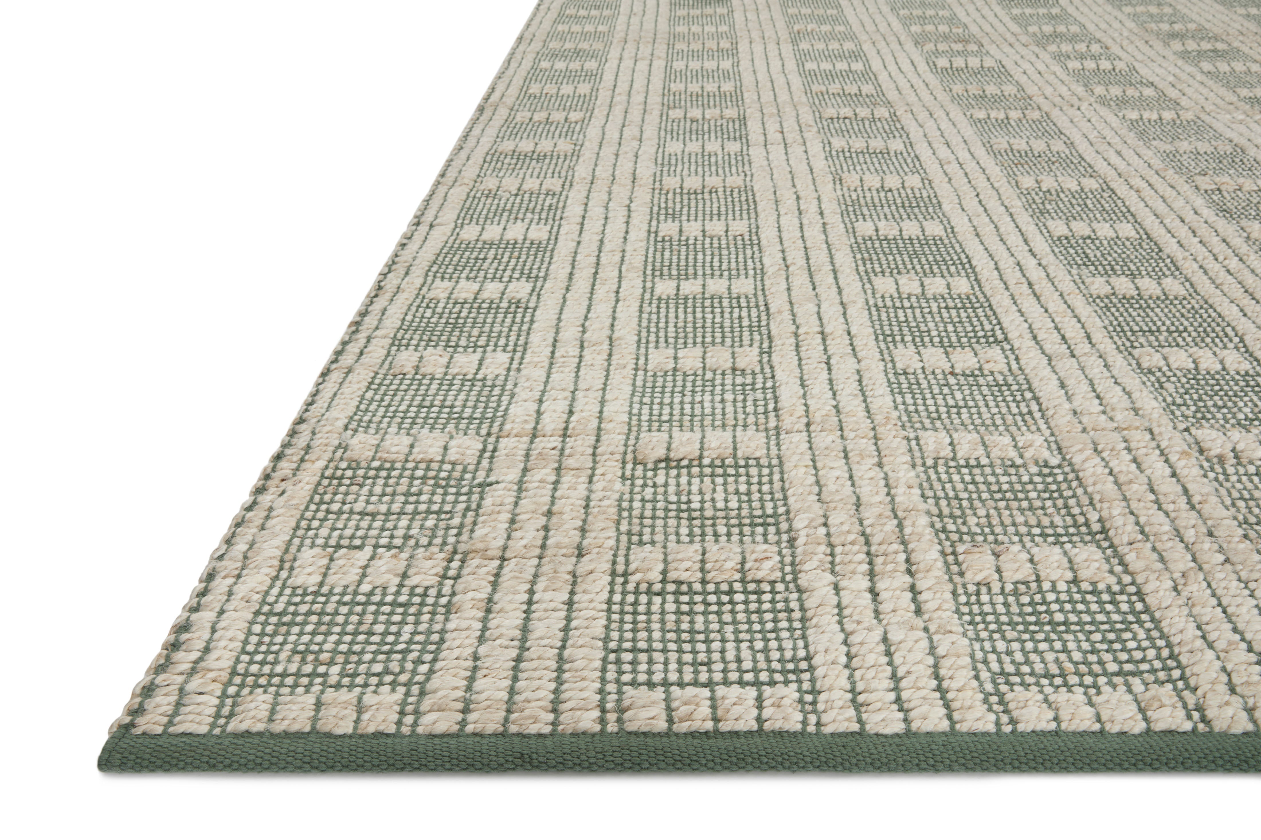 Colton Hand Woven Ivory/Sage Rug