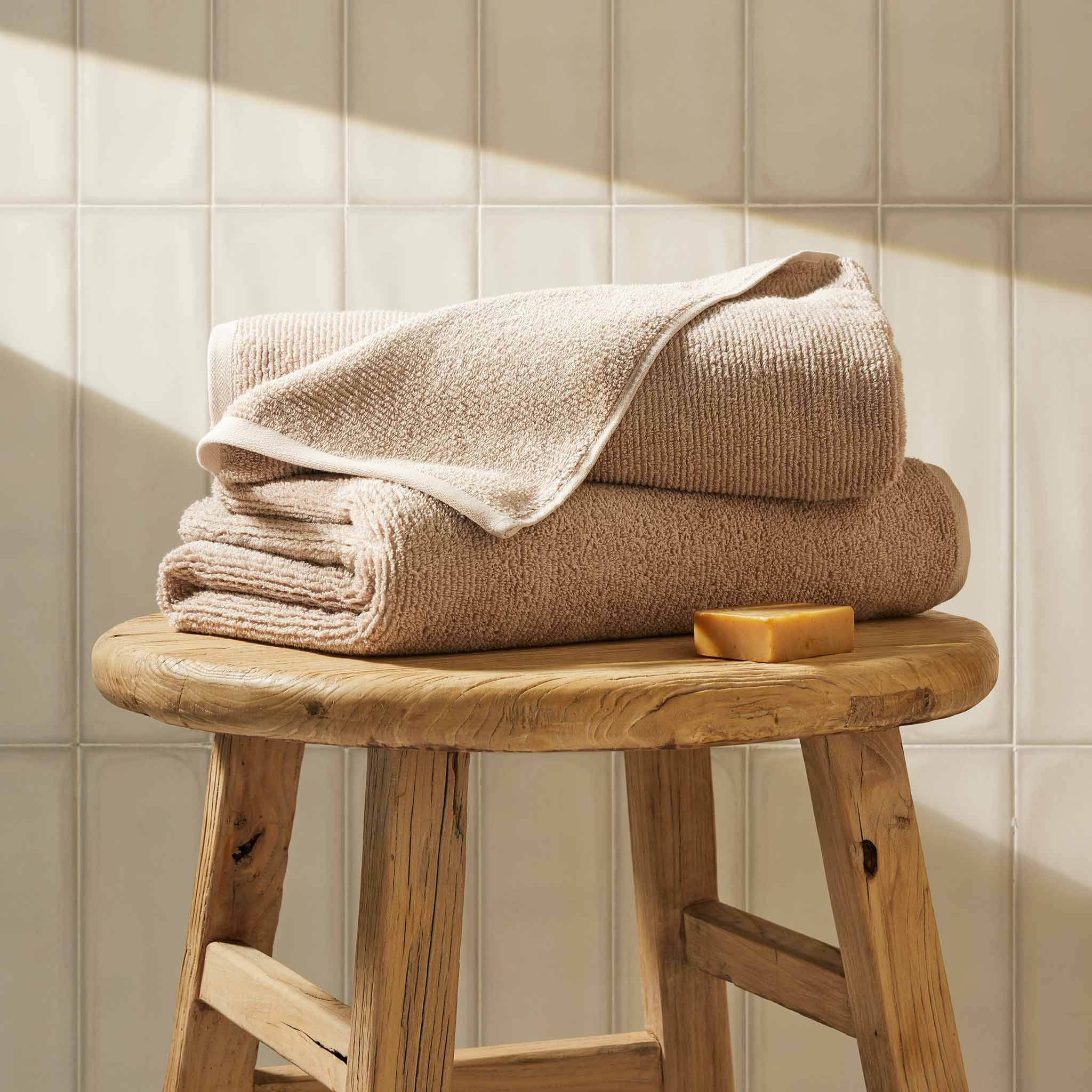 Organic Ribbed Towel Move-In Bundle