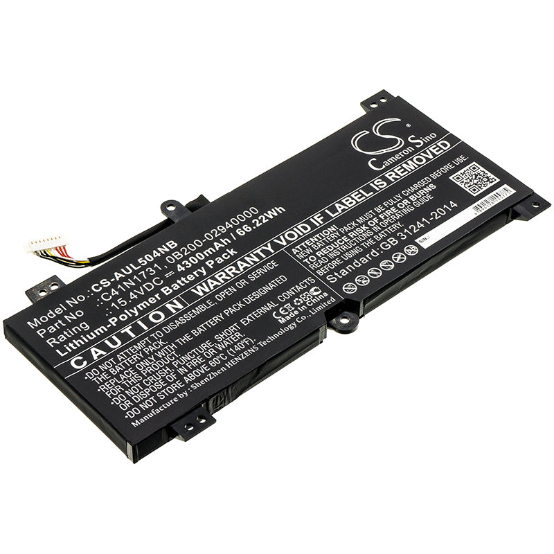 Asus G515GV G515GW G715GV G715GVEV032 G715GW G715 Replacement Battery BatteryClerkcom Laptop and Notebook