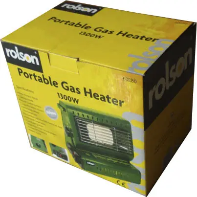 Camping butane gas heater