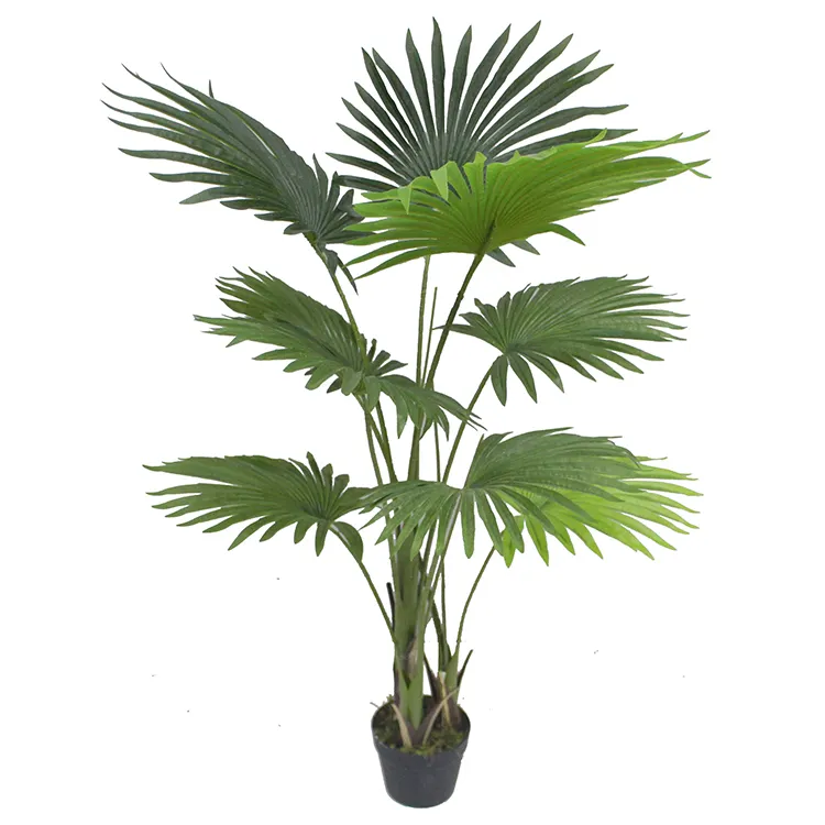 China Supply New Fake Decorative Simulation Potted Artificial Cycas Palm Tree