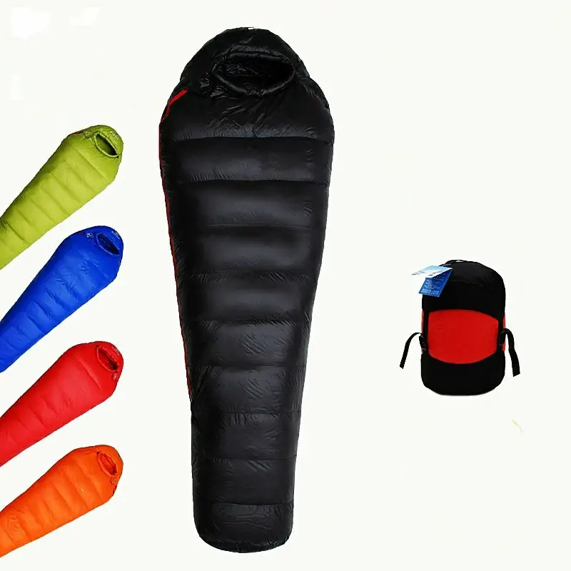 Mummy Sleeping Bag with Compression Sack / Portable and Lightweight for 3 4 Season Camping  Hiking  Traveling  Backpacking