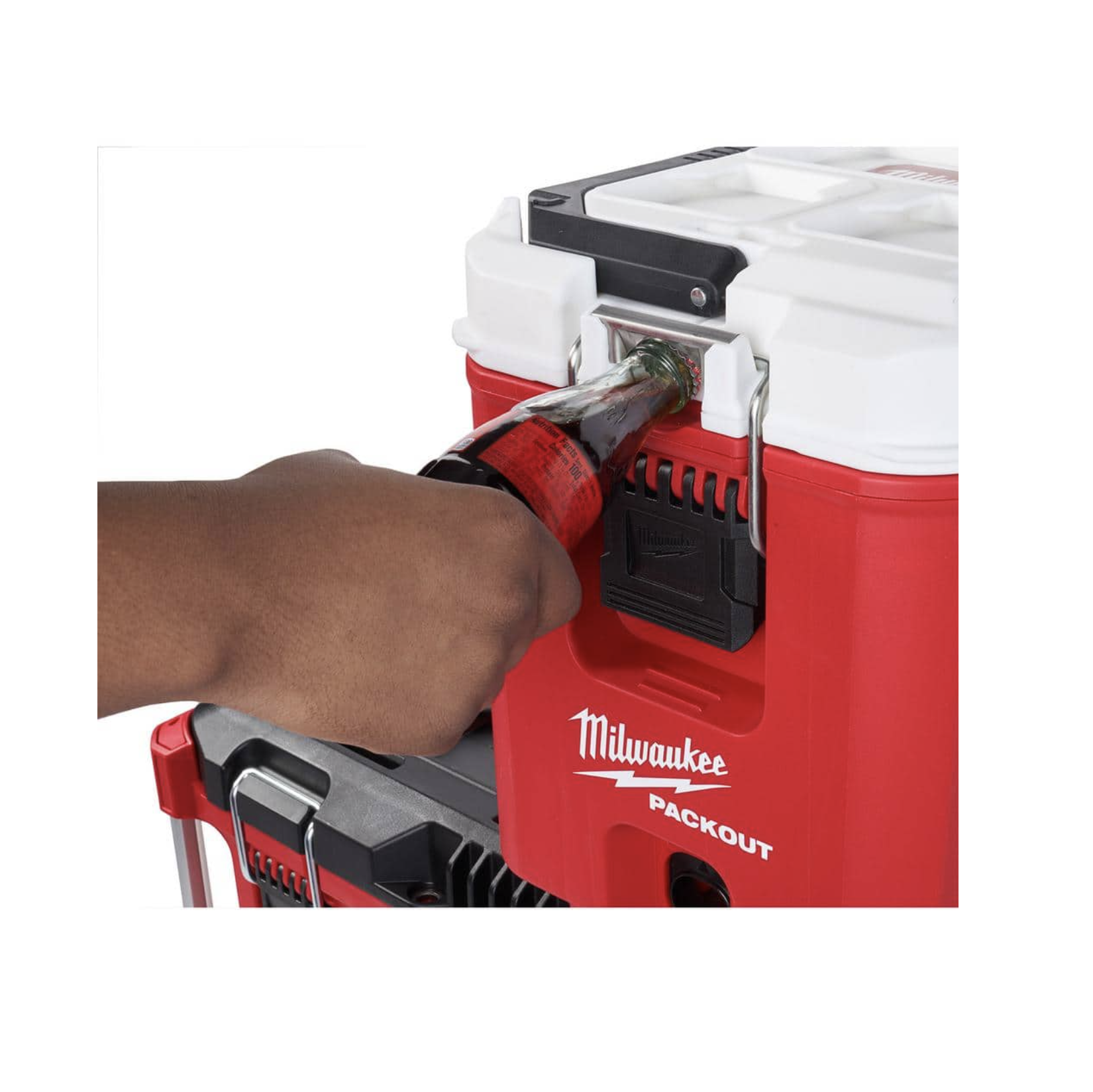 Milwaukee Packout 10 In. Red 16 Qt. Compact Cooler