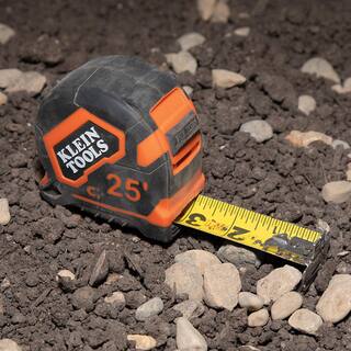 Klein Tools 25 ft. Tape Measure with Magnetic Double-Hook 9225R