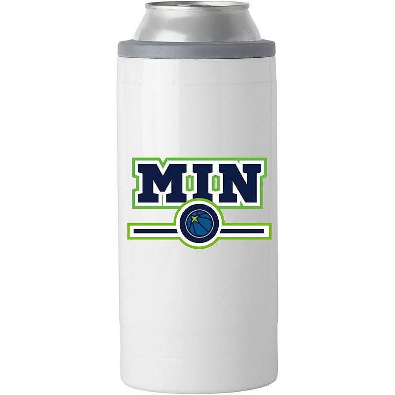 Minnesota Timberwolves 12oz. Letterman Slim Can Cooler