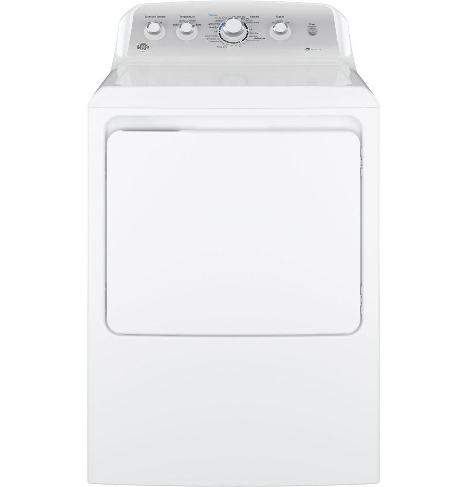 Ge Appliances GTD45EASJWS Ge® 7.2 Cu. Ft. Capacity Aluminized Alloy Drum Electric Dryer With Sensor Dry