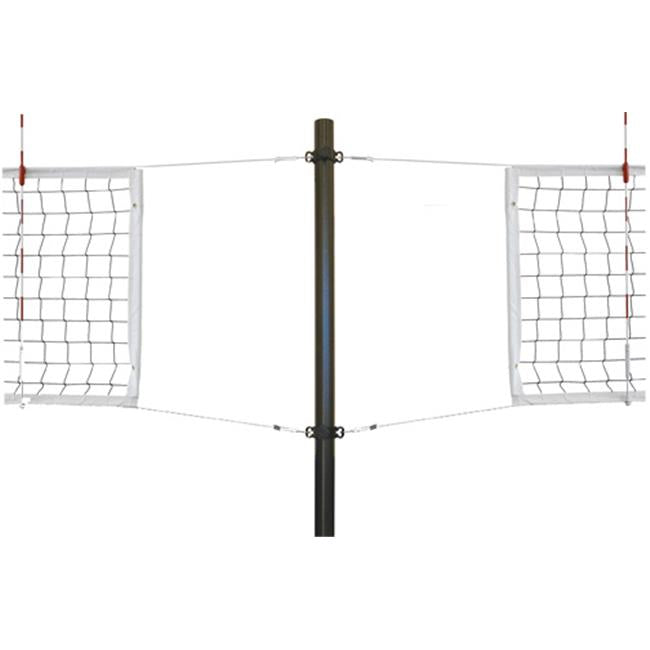 Stellar Express-SBS Aluminum Recreational Aluminum Volleyball System with Socketsand#44; Royal Blue