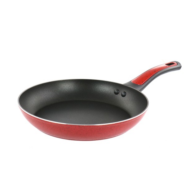 Oster Claybon 8 Inch And 10 Inch Nonstick Frying Pan Set In Speckled Red