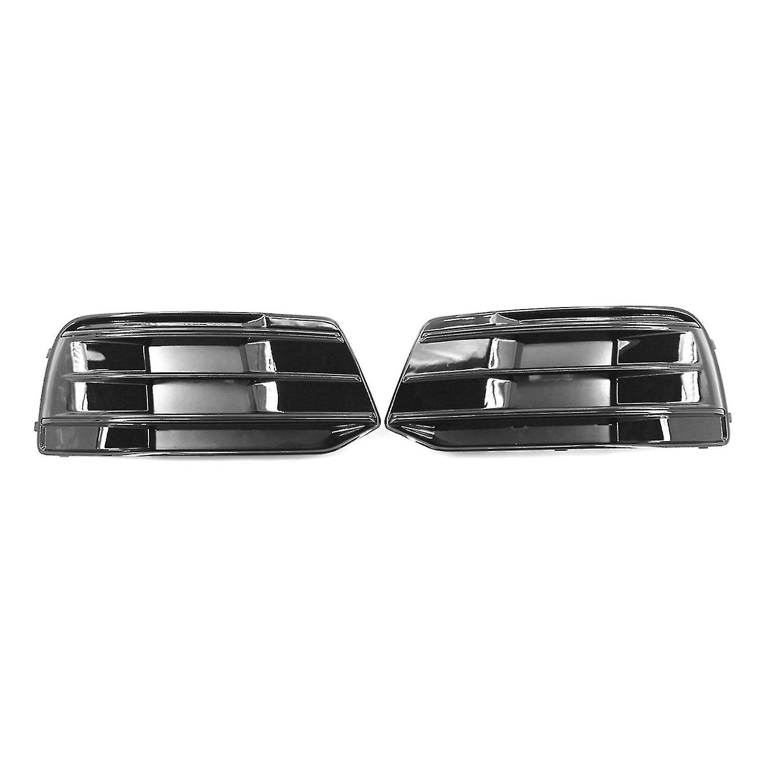 1pair Car Front Side Fog Light Cover Grille Front Bumper Bezel For Q5 2018-2022