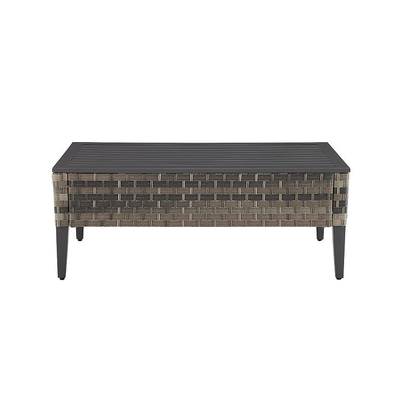 Crosley Prescott Outdoor Wicker Coffee Table