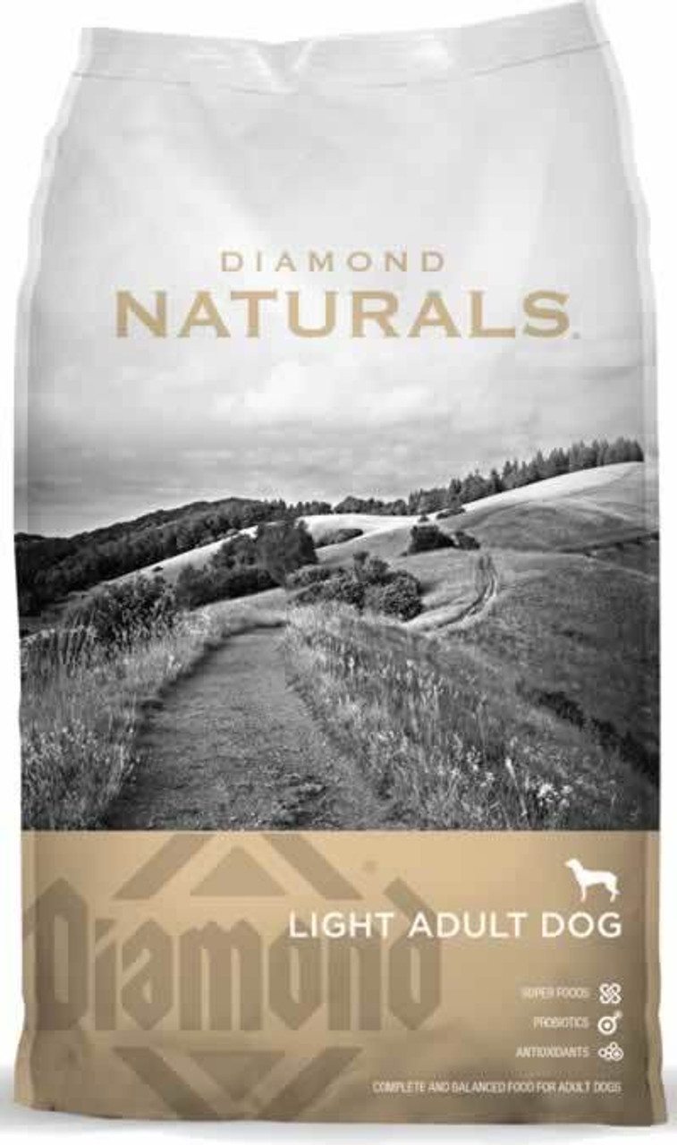 Diamond Naturals Lamb and Rice Lite Dog Food， 30 Pounds