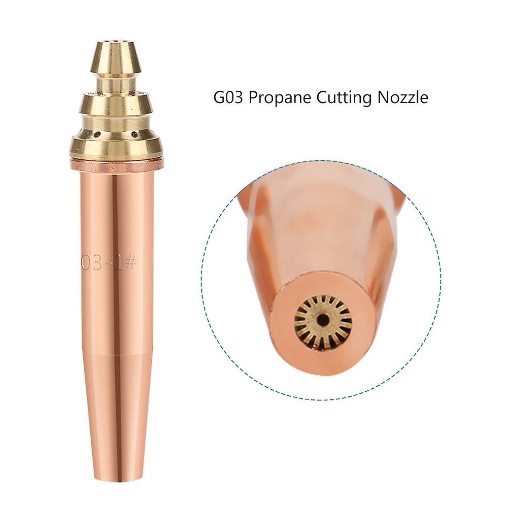 G03 Isobaric Propane Cutting Nozzle For Cutting Torch Flame Cutting Machine (1#)