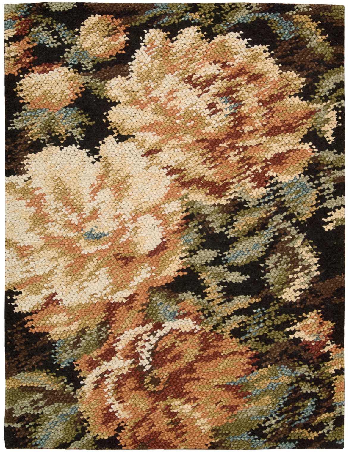 Impressionist Hand Woven Harvest Rug