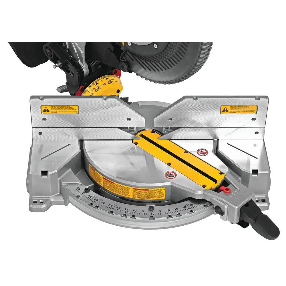 DEWALT 15 Amp Corded 12 in. Compound Double Bevel Miter Saw DWS716