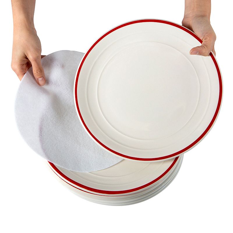 Simplify Holiday Dinner Plate Dinnerware Storage Box