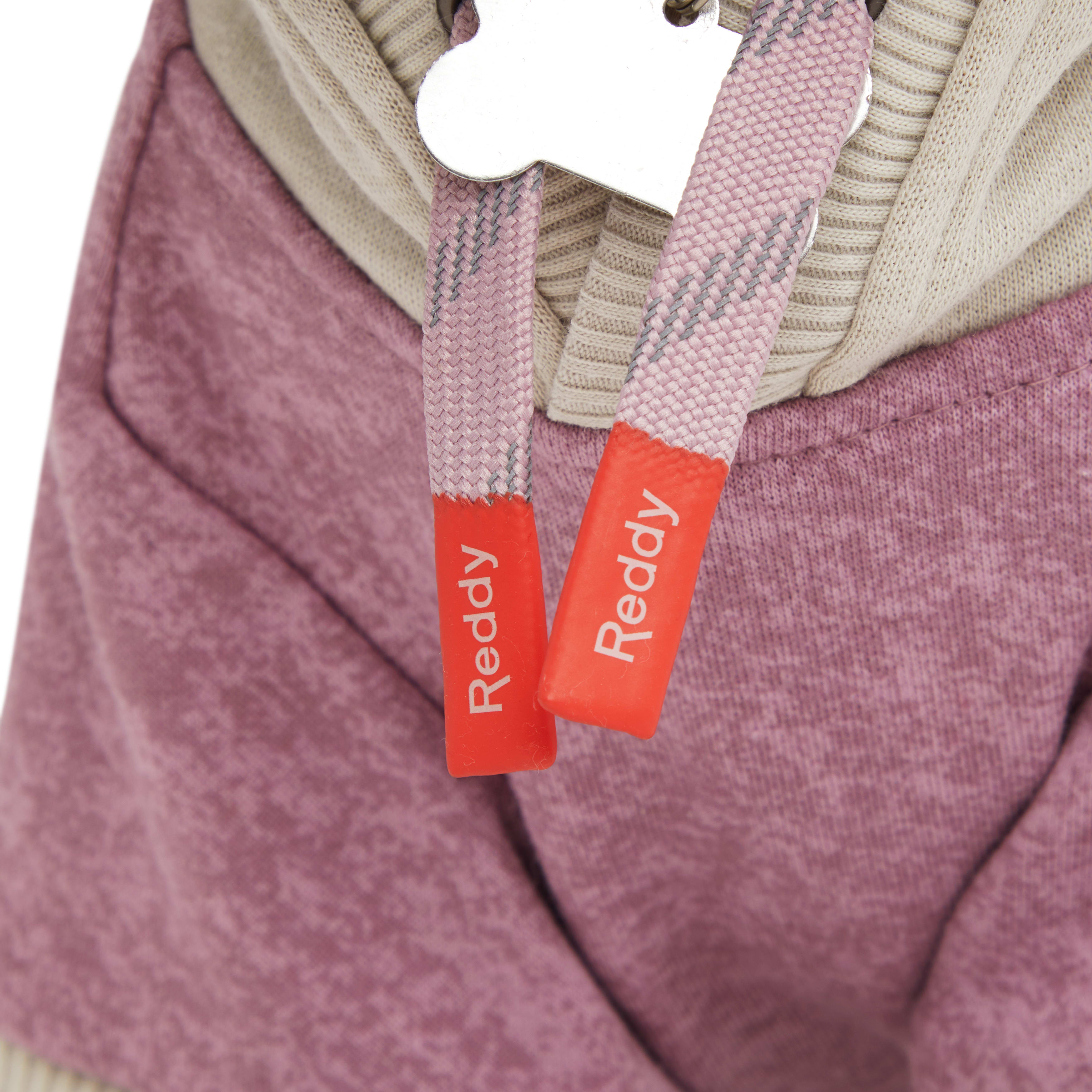 Reddy Mauve and Grey Washed Dog Hoodie， X-Small