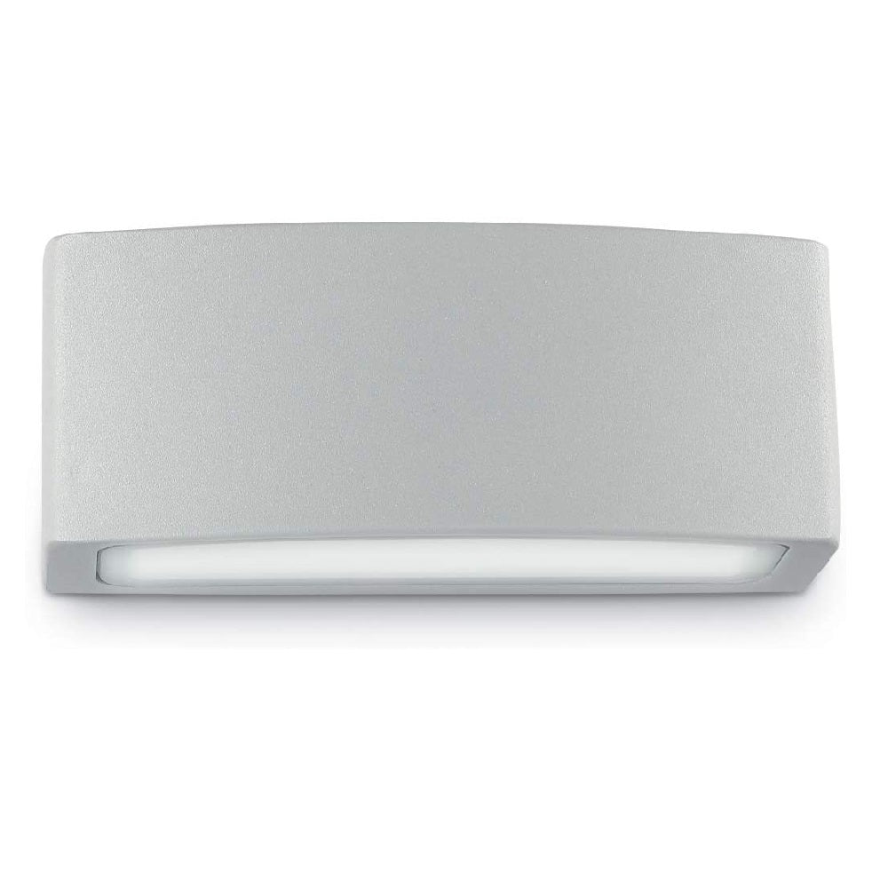 Ideal Lux 158822 Andromeda Grey Outdoor Modern Up & Down Wall Light 22cm