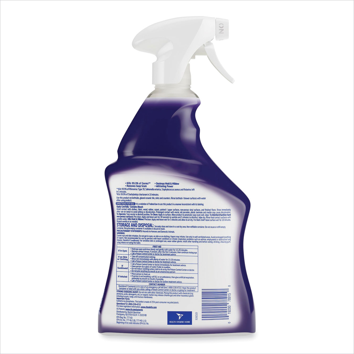 Mold and Mildew Remover with Bleach by LYSOLandreg; Brand RAC78915