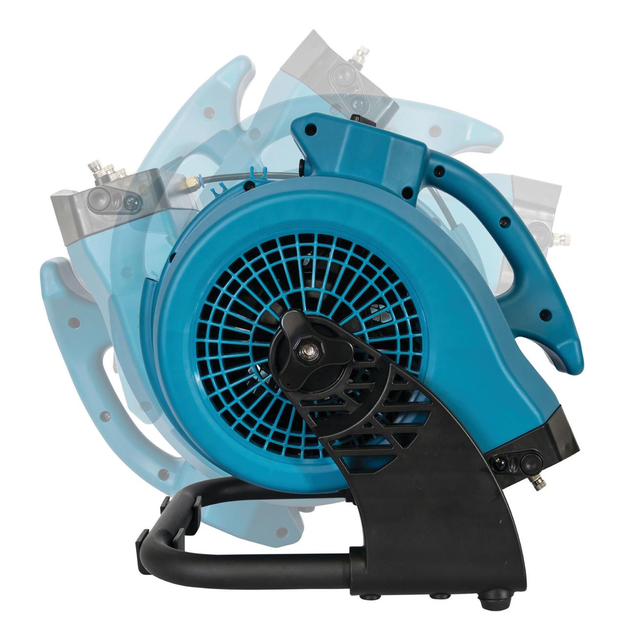 XPOWER 3-Speed 144-Watt Portable Outdoor Misting Fan， FM-48