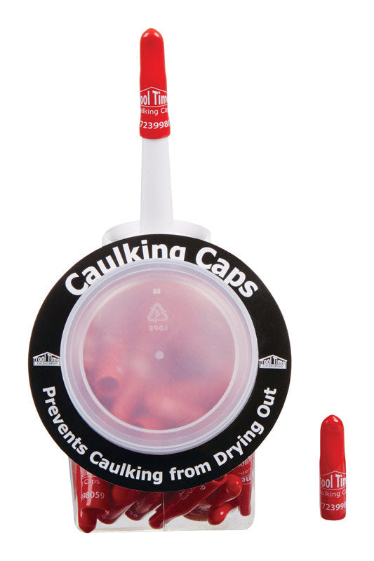 CAULKING CAP VINYL RED