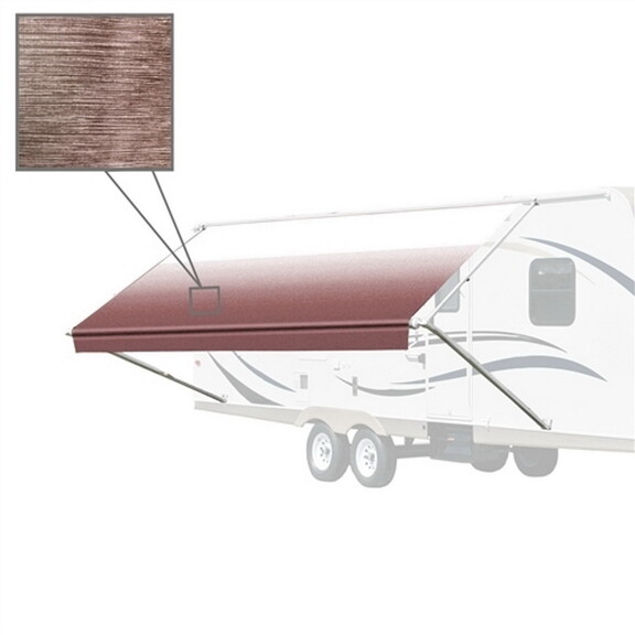 ALEKO RVFAB21X8BRN13 AP RV Awning Fabric Replaceme...
