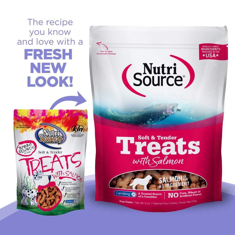 NutriSource Soft and Tender Salmon Dog Treats