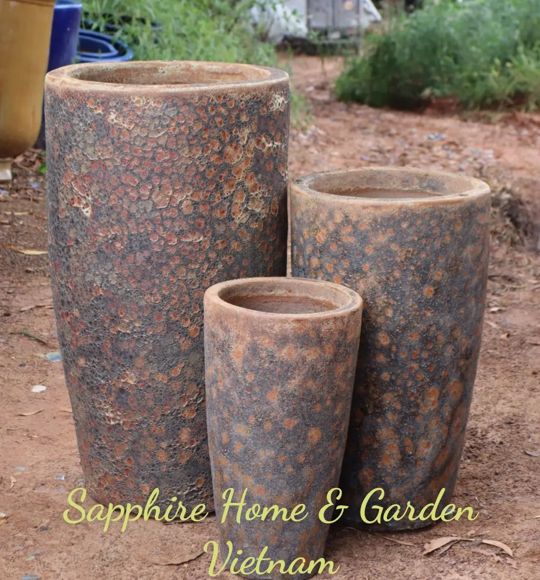 Big size Ceramic Pots for Plants Garden Outdoor Pottery Large Rustic Atlantis Pots / Antique Pots / Flower Garden Pots