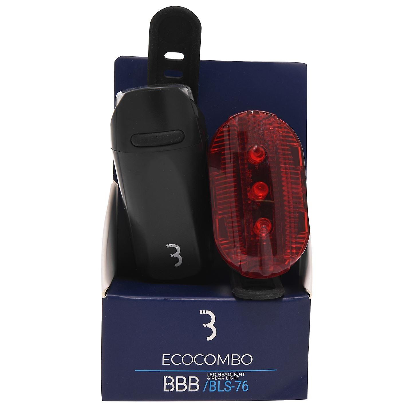 BBB EcoCombo Cycle Light LED Headlight andamp; Rear Light Cycling Sport Accessory