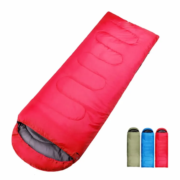 Wholesale Cheap Classic Envelop Waterproof Cotton Sleeping Bag Adults Outdoor Camping