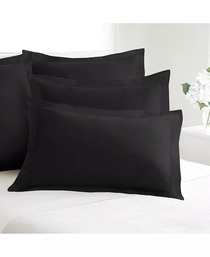 Fresh Ideas Poplin Tailored Pillow Euro Sham