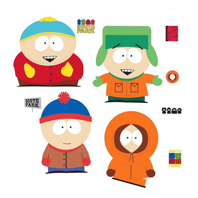 RoomMates South Park XL Peel and Stick Wall Decals