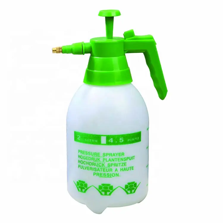 2L portable plastic hand pump garden pressure pesticide sprayer