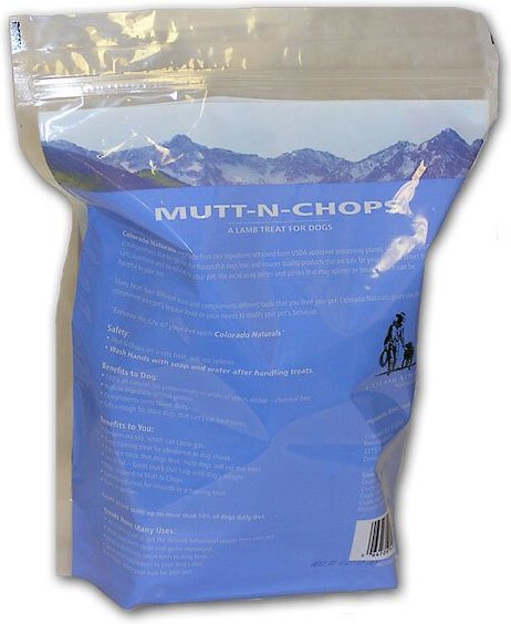 Colorado Naturals Mutt-N-Chops， 16-oz bag