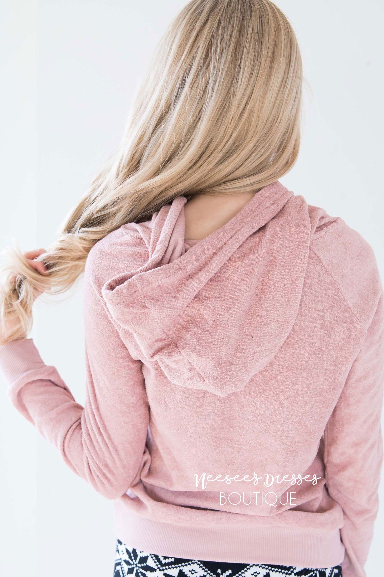 Soft Fuzzy Lightweight Hoodie