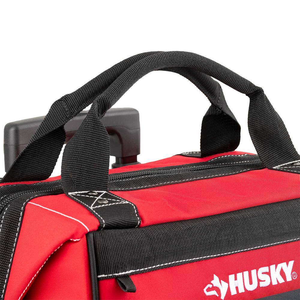 Husky HD65014-TH 14 in. 13 Pocket Rolling Tool Bag