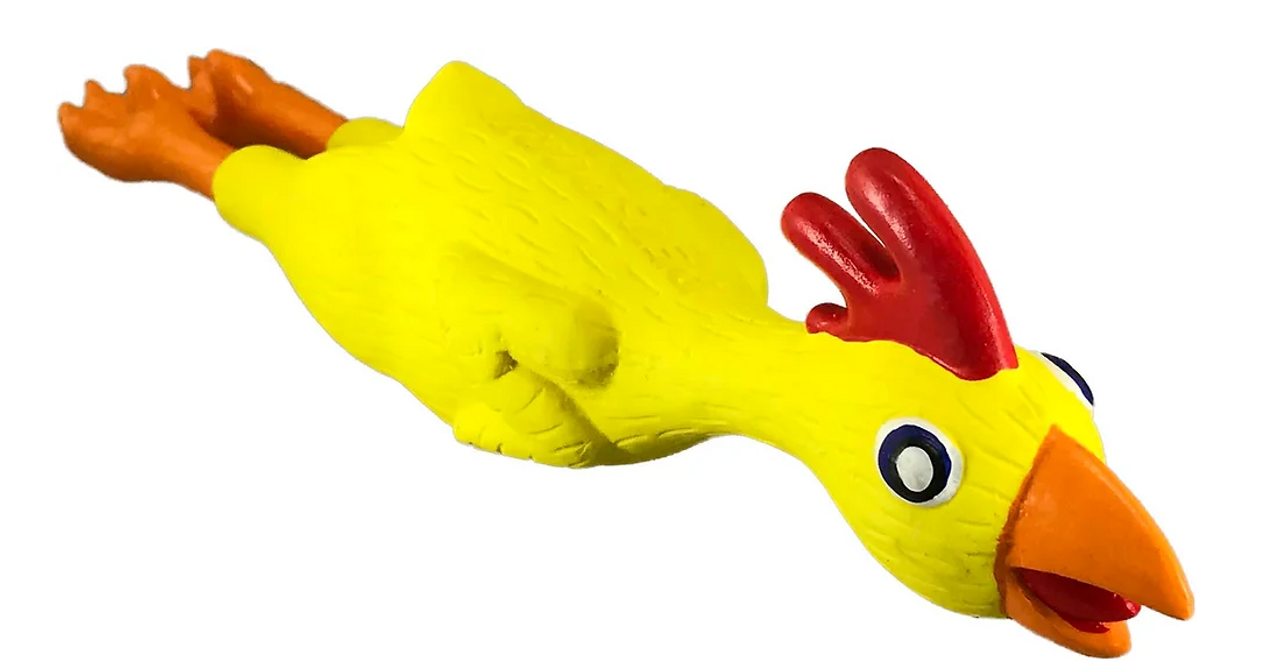 PetSport Naturflex Tiny Tots Chicken Dog Toy