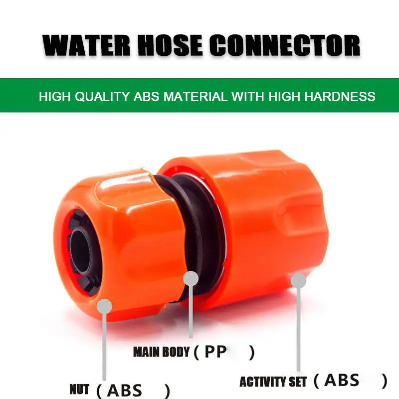 Household faucet Y-type three-way quick-connect diverter hose quick-co