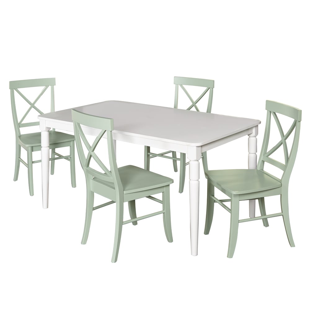 Simple Living 5 piece Albury Cross Back Dining Set