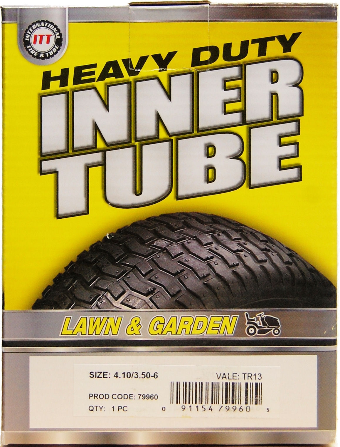 ITT 400/410/350-6 TR13 Lawn and Garden Industrial Tire Tube