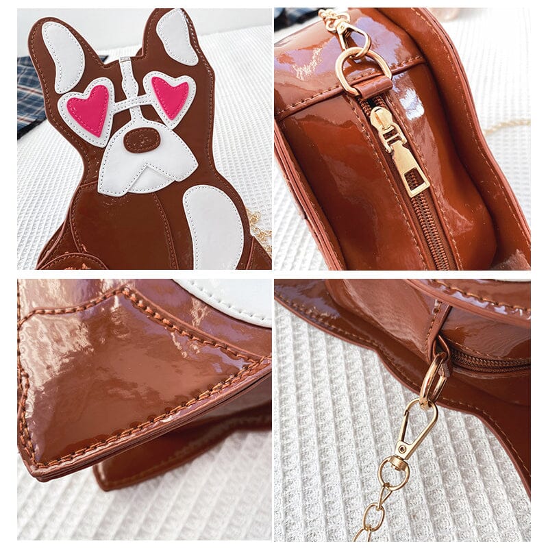 Loving Dog Crossbody Bag