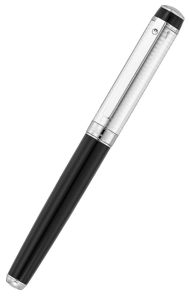 Waldmann Pens Grandeur Stainless Steel Nib Fountain Pen - Black