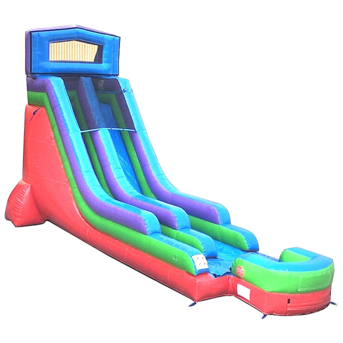 TentandTable Commercial Inflatable Water Slide, Retro with Blower, 18'