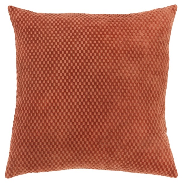 Oversize Solid Square Throw Pillow Cover Rizzy Home