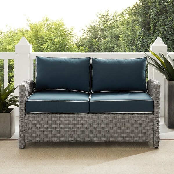 Bradenton Outdoor Wicker Loveseat