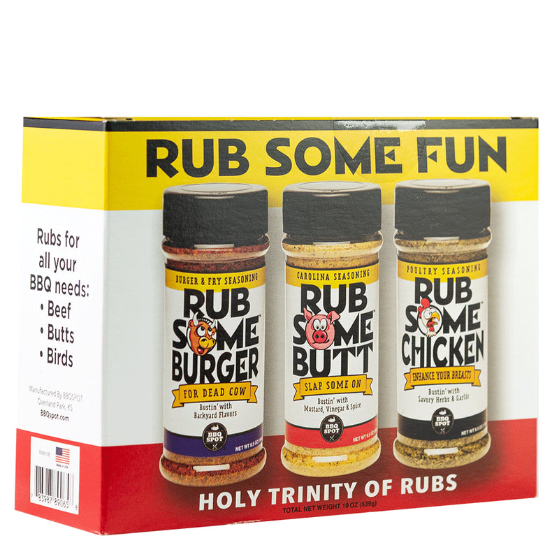 RUB SOME FUN ASSD 3PC