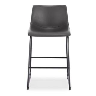 EDGEMOD Brinley Grey Counter Stool (Set of 3) HD-CS461-01-X3