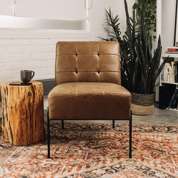 Carbon Loft Hofstetler Armless Accent Chair