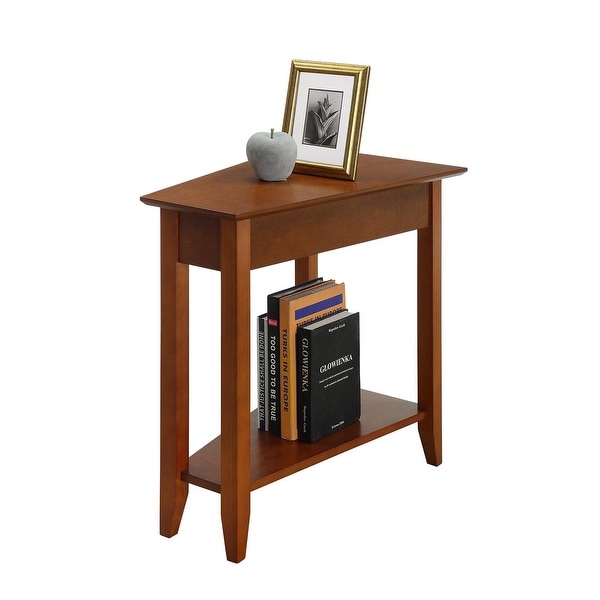 American Heritage Wedge End Table